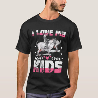 T-shirt Ferme Animale Ferme Chèvre Mouton Chèvre
