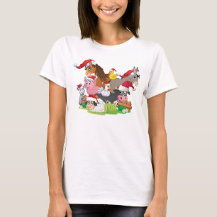 T-shirt Ferme Animaux Sleepshirt de Noël