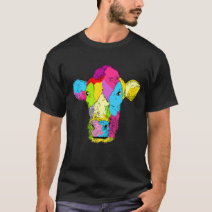 T-shirt Ferme biologique d'éleveur de bétail de vache lait
