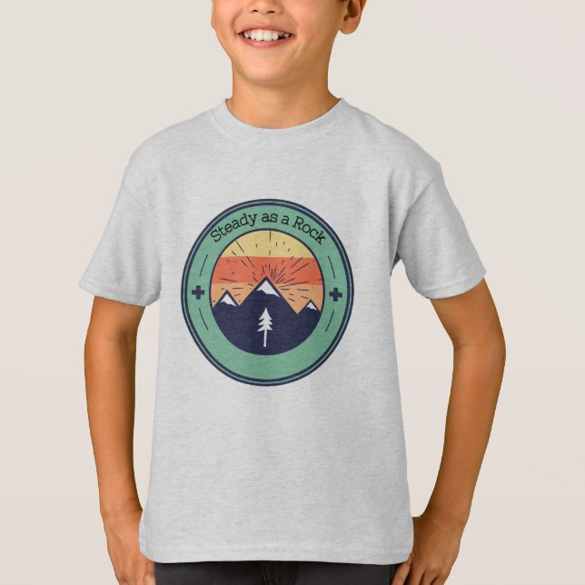 T-shirt Ferme comme un roc (Devant)