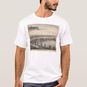 T-shirt Ferme courante de Norwood, le Kansas