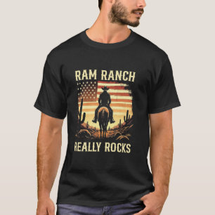 T-shirt Ferme de bélier vraiment déchire Rodeo de cow-boy