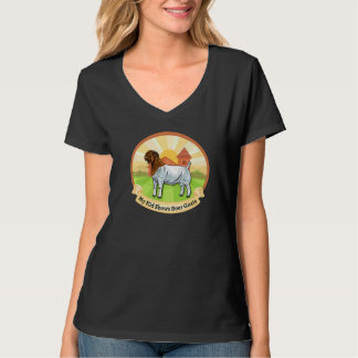 T-shirt Ferme de chèvre Boer Mon enfant montre des chèvres