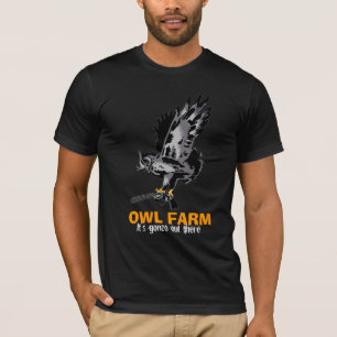 T-shirt Ferme de hibou