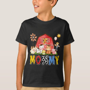 T-shirt Ferme de maman vache Anniversaire garçon tenue de 