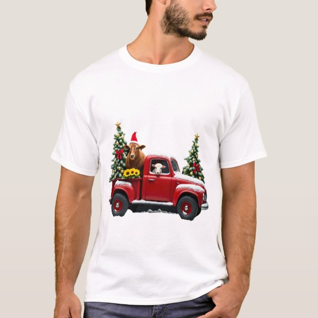 T-shirt Ferme de Noël (2) (Devant)
