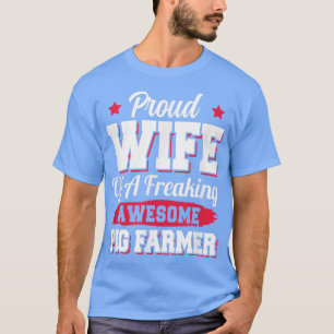 T-shirt Ferme de porcins Agriculture Épouse de porcins Épo