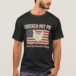 T-shirt Ferme de poulet drôle Pot Pie Amoureux de poulet r