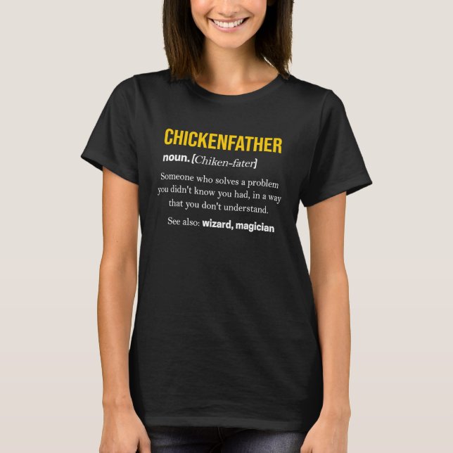 T-shirt Ferme de poulet Fermier de haricot (Devant)