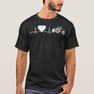 T-shirt Ferme de tracteur Heartbeat