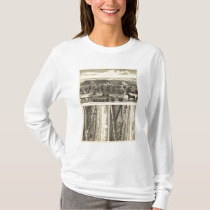 T-shirt Ferme de vallée de Wahoo, Nébraska