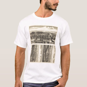 T-shirt Ferme de vallée de Wahoo, Nébraska