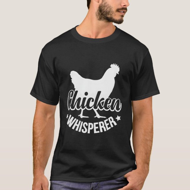 T-shirt Ferme de Whisperer de poulet (Devant)