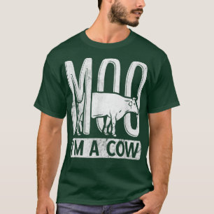 T-shirt Ferme d'élevage bovin Ferme animale Meuh je suis u