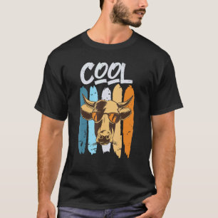 T-shirt Ferme d'élevage de bovins Cool Farmer