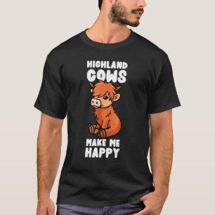 T-shirt Ferme d'élevage de bovins Highland Cow Ranch Propr