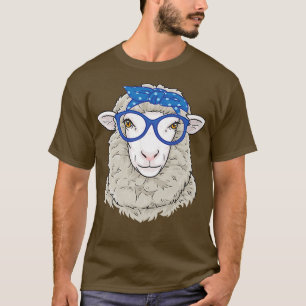 T-shirt Ferme d'élevage de moutons mignons