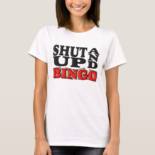 T-SHIRT "FERMÉ ET BINGO-TEST " (Devant)