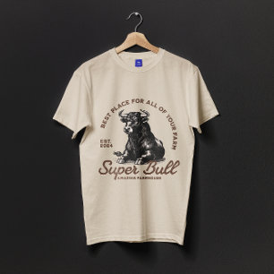 T-shirt Ferme Extraordinaire Super Bull