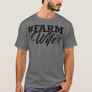 T-shirt Ferme Femme Tractro Femme Agriculture Fermier