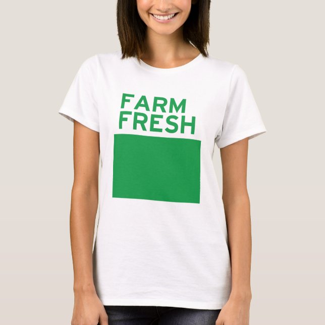T-shirt Ferme fraîche (Devant)