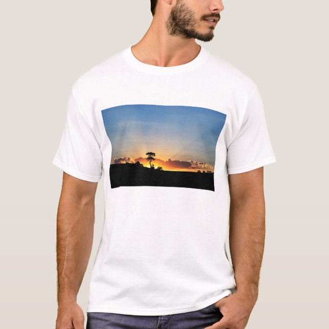 T-shirt Ferme Londrina de coucher du soleil (Devant)