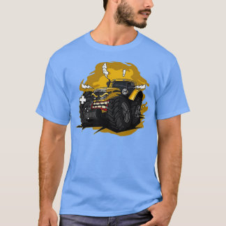 T-shirt Ferme Monster Tracteur