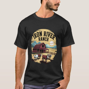 T-shirt Ferme occidentale d'élevage de bétail de Ranch de