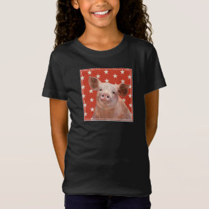 T-Shirt Ferme patriotique - porc
