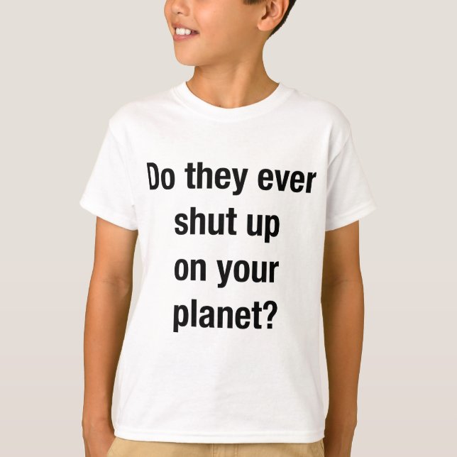 T-SHIRT FERME-TOI ! (Devant)