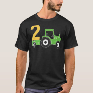 T-shirt Ferme Tracteur 2e anniversaire 2 an Anniversaire P