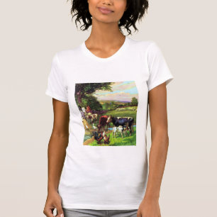 T-shirt Ferme vintage