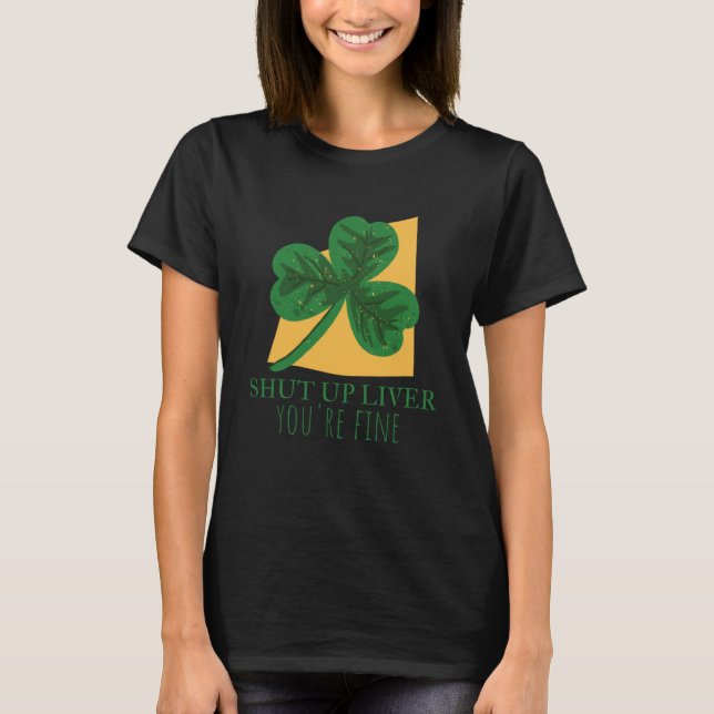 T-shirt Fermer le foie vous fin 2 (Devant)