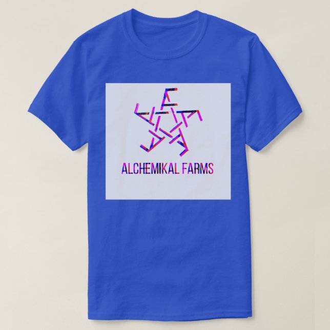 T-shirt Fermes alchimikes (Design devant)