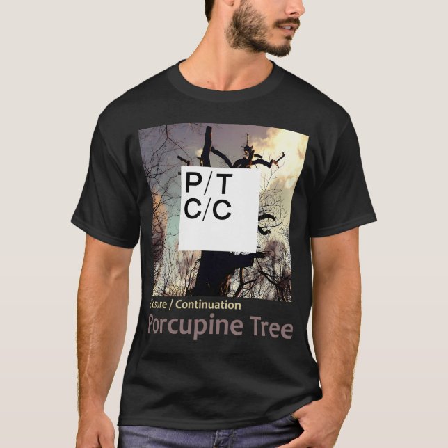 T-shirt Fermeture  Continuation par Porcupine Tree (Devant)