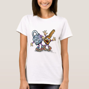 T-shirt Fermez à clef la clé de n