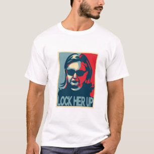 T-shirt FERMEZ À CLEF SA Anti-Hillary HAUTE