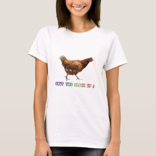 T-shirt Fermez le gloussement
