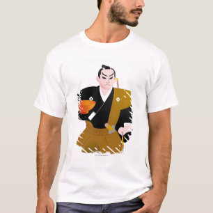 T-shirt Fermez-vous de la poupée masculine japonaise