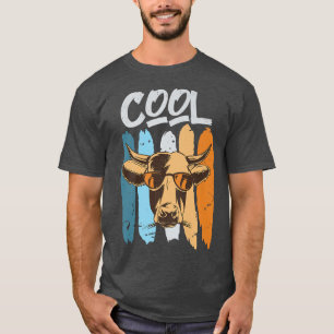 T-shirt Fermier cool élevage de vaches amusantes Fermier