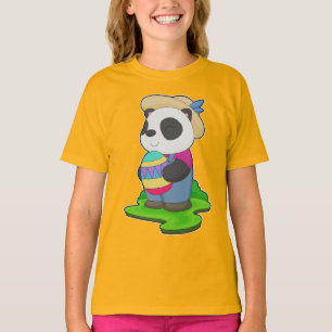 T-shirt Fermier de Pâques Panda