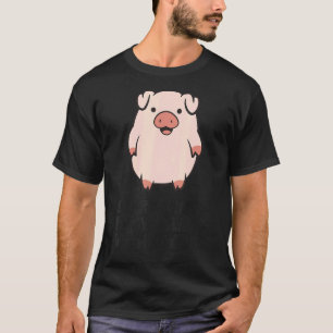T-shirt Fermier de porc Désolé je ne peux pas avoir de pla