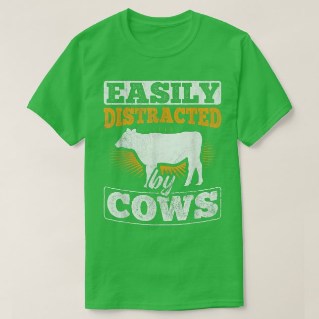 T-shirt Fermier De Ranch Animal D'Agriculture Facilement D (Design devant)