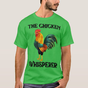 T-shirt Fermier Le Poulet Whisperer Rétro Agriculture Vint