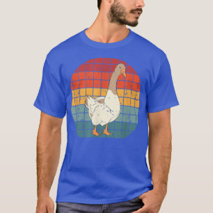 T-shirt Fermier Retro Oiseau Amoureux Oie animale de ferme