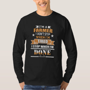 T-shirt Fermier Tracteur agricole Agriculture Agricole Idé