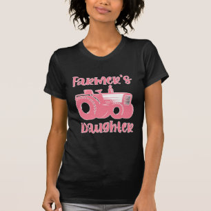 T-shirt Fermière Tracteur de la fille Fermière Fermière