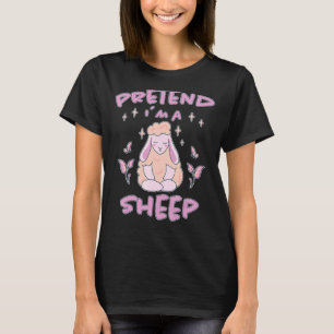 T-shirt Fermiers à moutons Maison Lampe à mouton Mouton Mo