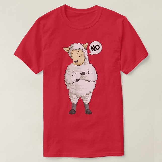 T-shirt Fermiers à moutons têtus Enfants Femmes (Design devant)