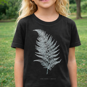 T-Shirt Fern - Gymnogramma Ochracea - Effet rayons X - 02